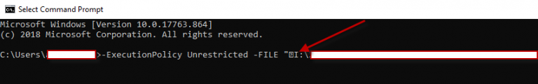 PowerShell Scheduled task failed with error code: 0xFFFD0000 and